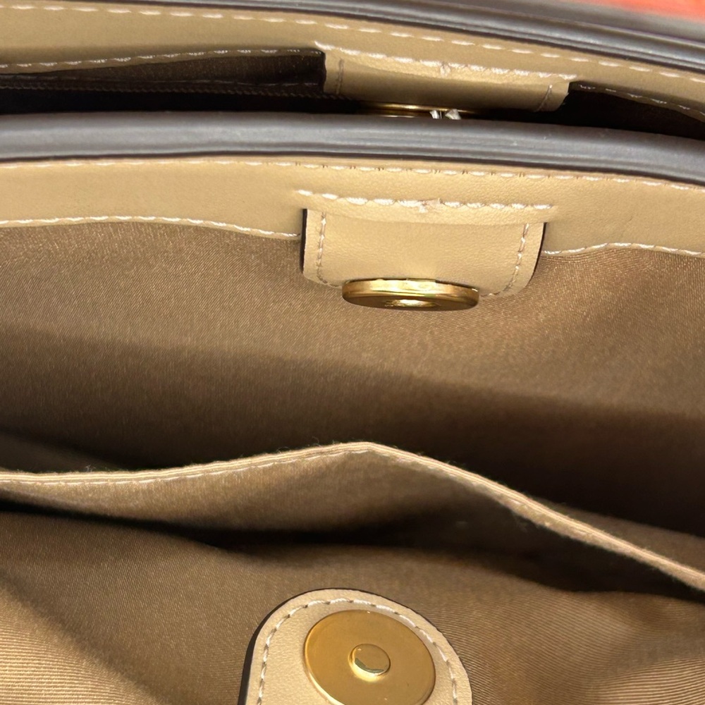 Coach Carryall Color Block Satchel - Picture 8 of 15